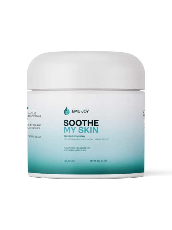 Emu Joy Soothe My Skin sensitive skin cream, 2 oz tub