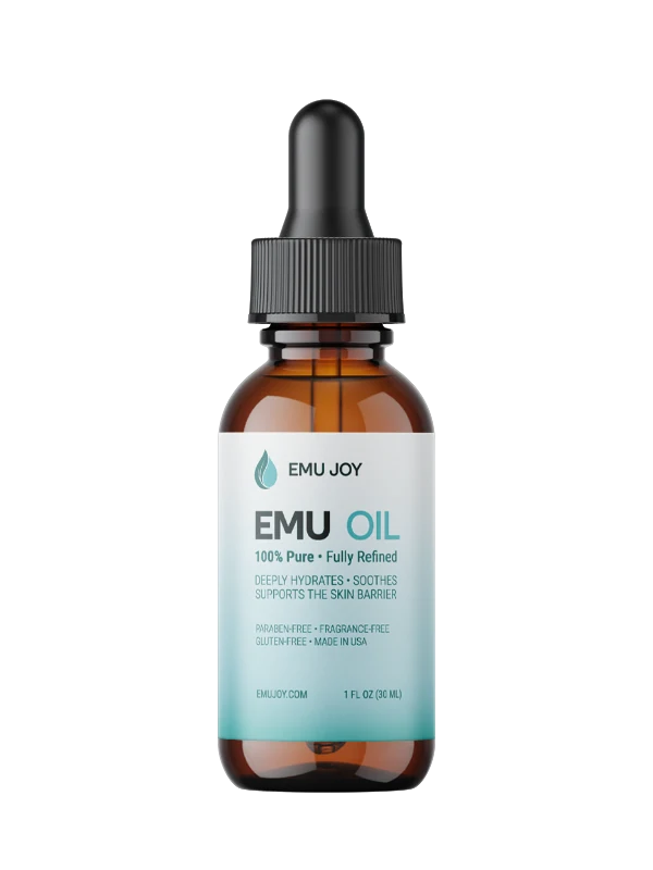 Emu Joy Pure Emu Oil dropper bottle