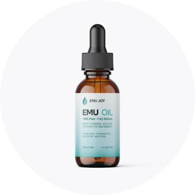 Pure Emu Oil dropper bottle