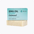Emu Joy Emu Oil Soap Oatmeal, 3.5 oz bar with carton, front view